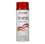 MoTip Deco Colourspray Hoogglans RAL3000 Vuurrood