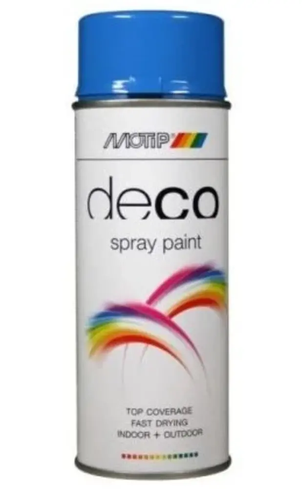 MoTip Deco Colourspray Hoogglans RAL5015 Hemelsblauw