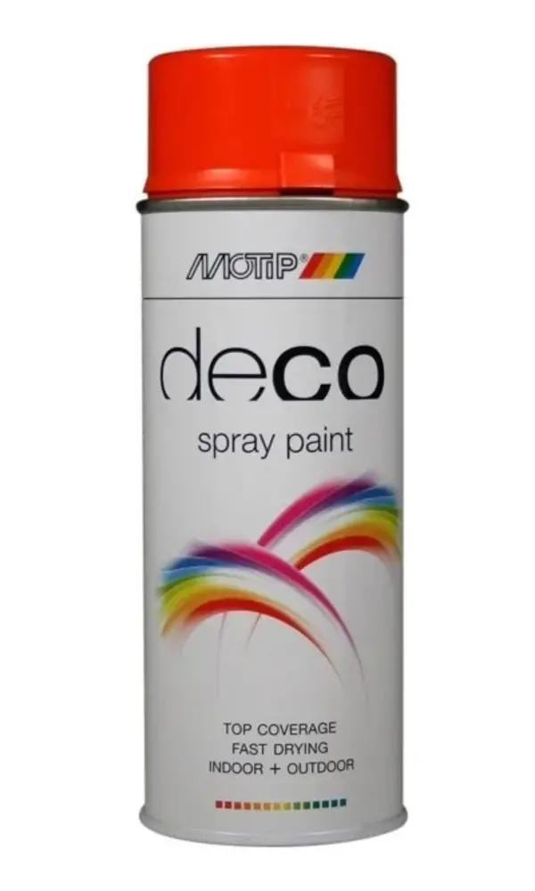 MoTip Deco Colourspray Hoogglans RAL2004 Helder Oranje MoTip Deco Colourspray Hoogglans RAL2004 Helder Oranje