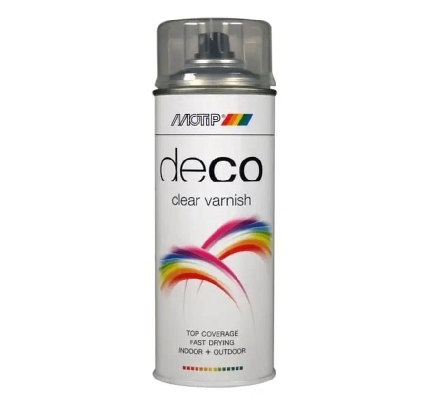 MoTip Deco Clear Varnish Hoogglans - 400 ML