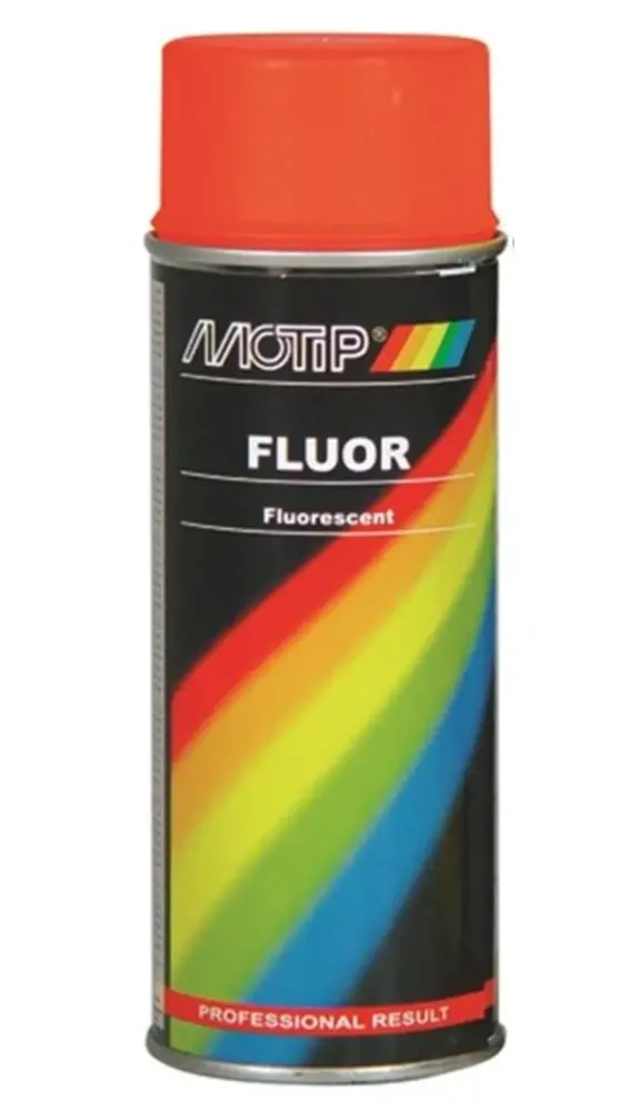 MoTip Fluorescerende Lak Rood / Oranje