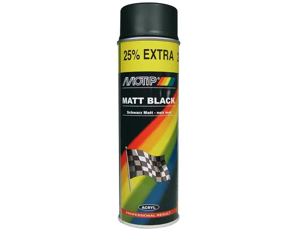 MoTip Rallye Zwart Mat MoTip Rallye Zwart Mat