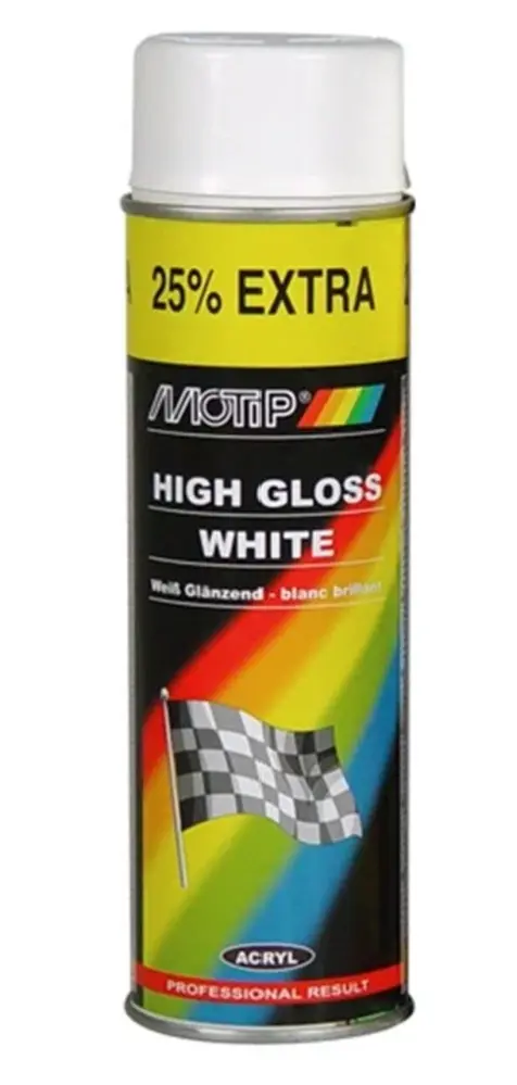 MoTip Rallye Wit Hoogglans MoTip Rallye Wit Hoogglans