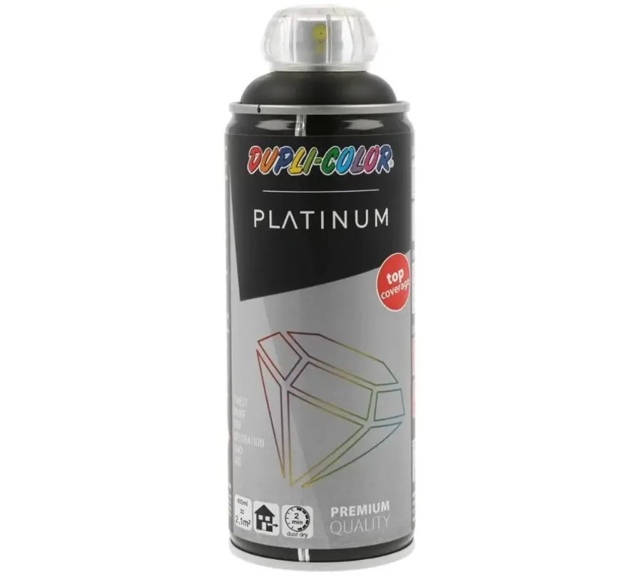 MoTip Dupli-Color Platinum Zijdeglans RAL9001 Crème Wit - 400 ML