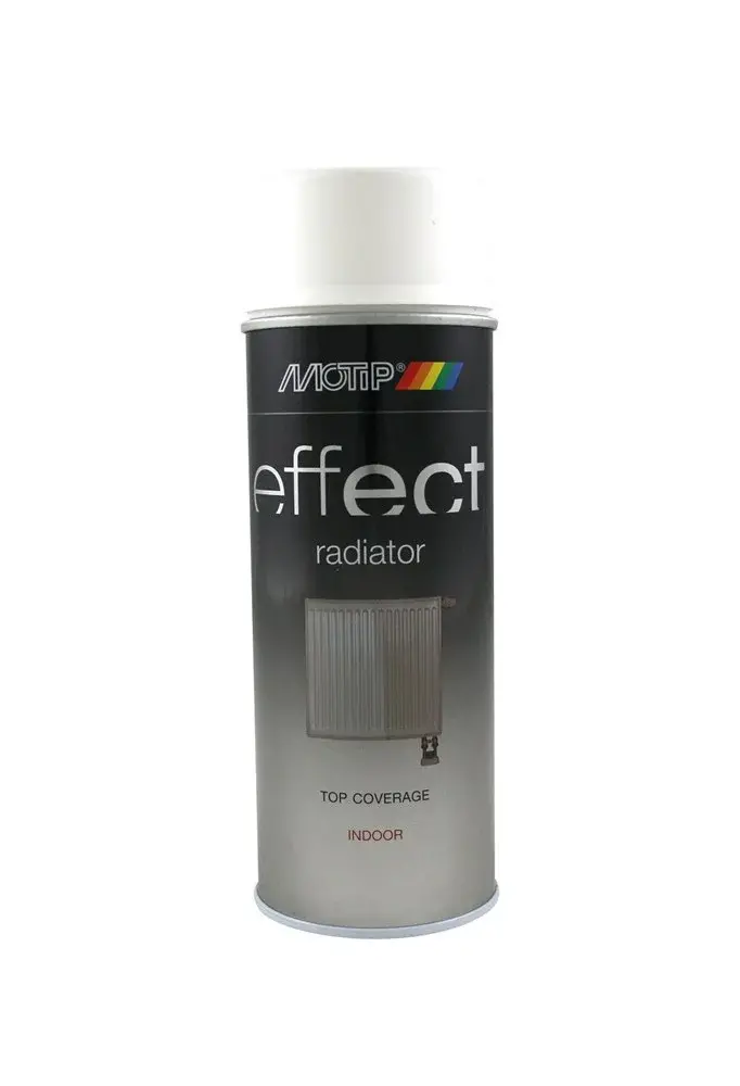 MoTip Deco Effect Radiatorspray White Matt