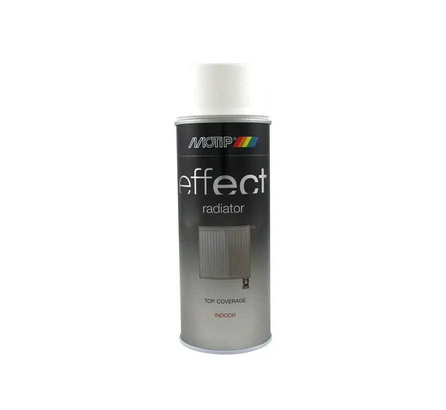 MoTip Deco Effect Radiatorspray White Matt - 400 ML