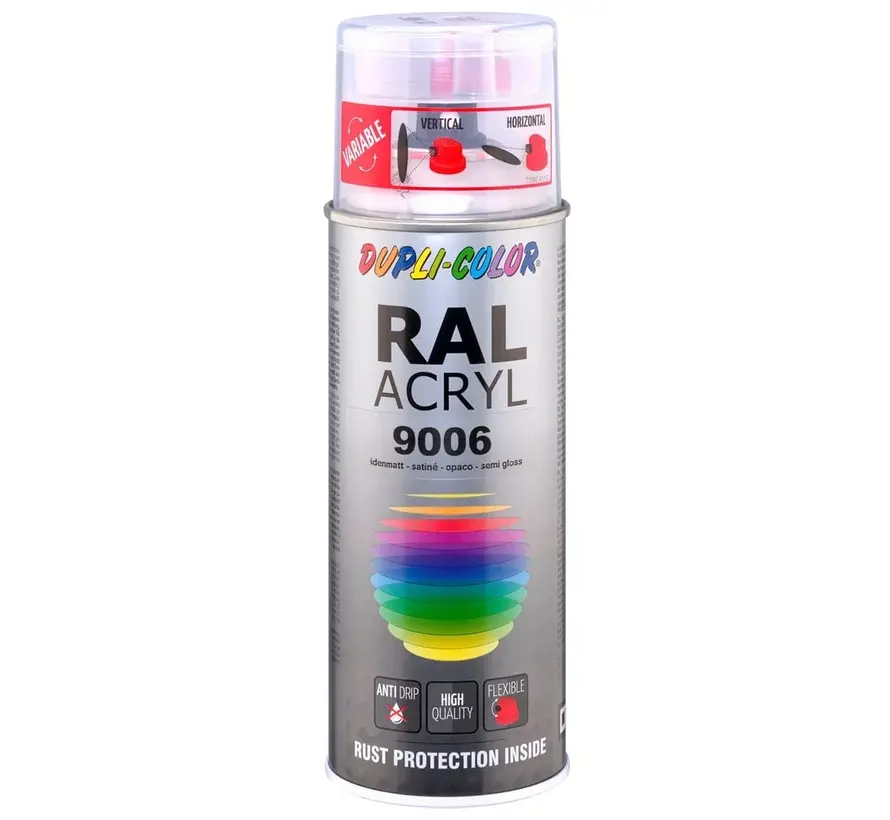 MoTip Acryl Zijdeglans RAL9010 Helder Wit - 400 ML