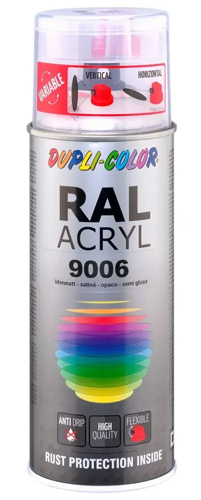 MoTip Acryl Zijdeglans RAL9006 Aluminium Metallic MoTip Acryl Zijdeglans RAL9006 Aluminium Metallic
