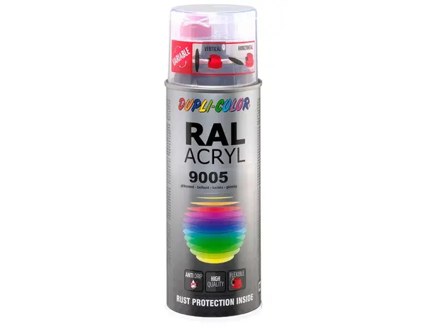 MoTip Acryl Hoogglans RAL9005 Diep Zwart MoTip Acryl Hoogglans RAL9005 Diep Zwart