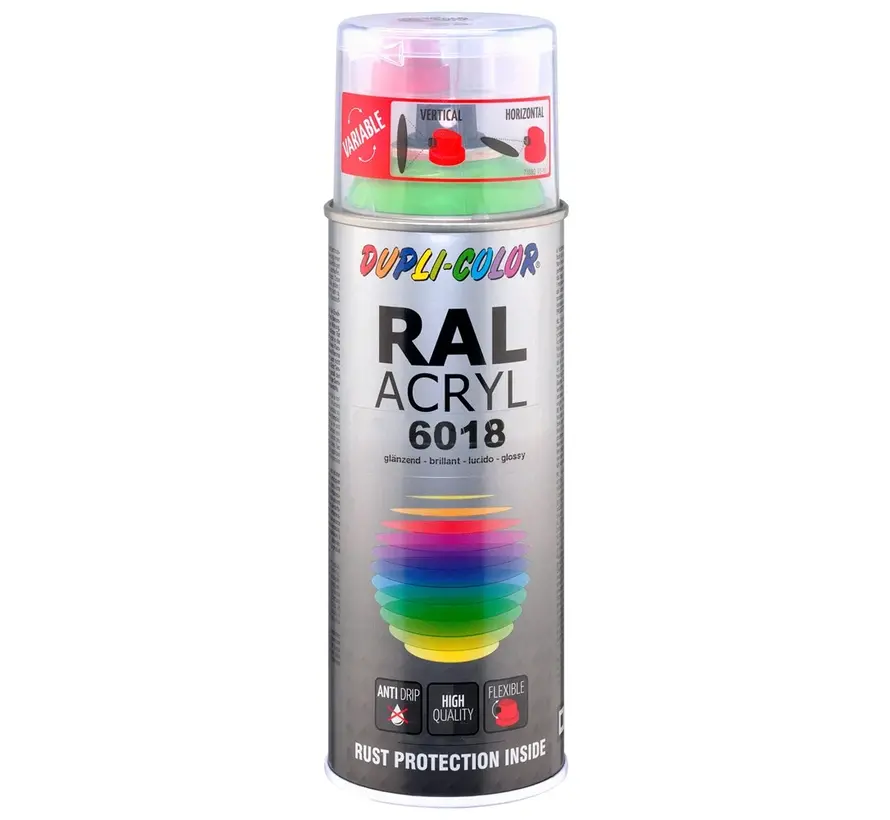 MoTip Acryl Hoogglans RAL6009 Dennen Groen - 400 ML