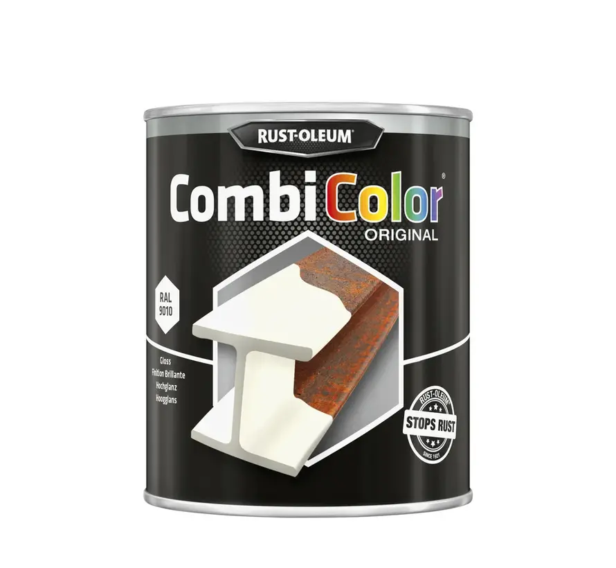 Rust-Oleum Combicolor 7392 Hoogglans RAL9010 - 250 ML