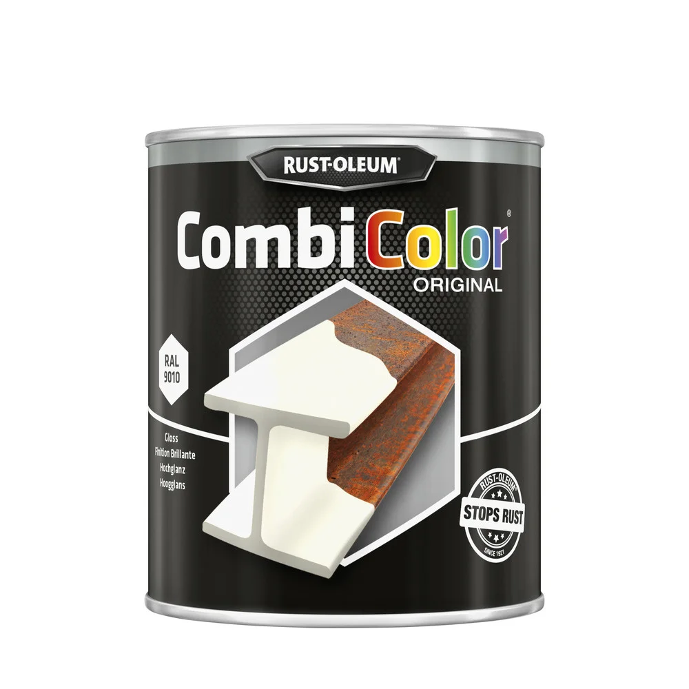 Combicolor 7392 Hoogglans RAL9010 | 250 ML