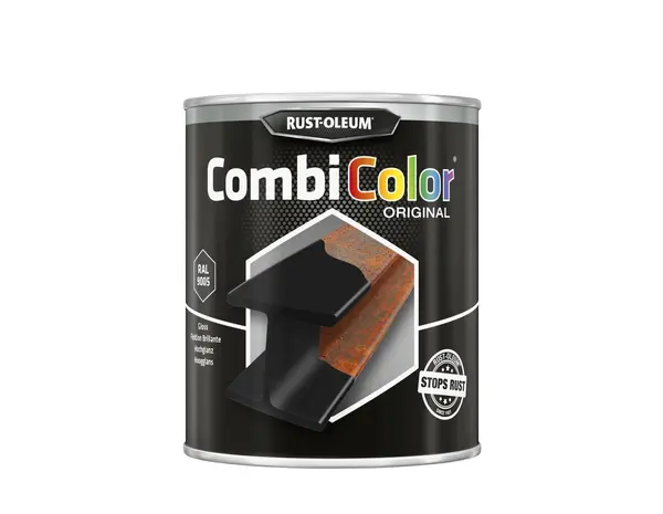 Rust-Oleum Combicolor 7379 Hoogglans Zwart RAL9005 Rust-Oleum Combicolor 7379 Hoogglans Zwart RAL9005