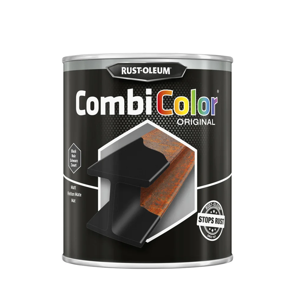 Combicolor 7378 Mat Zwart RAL9005