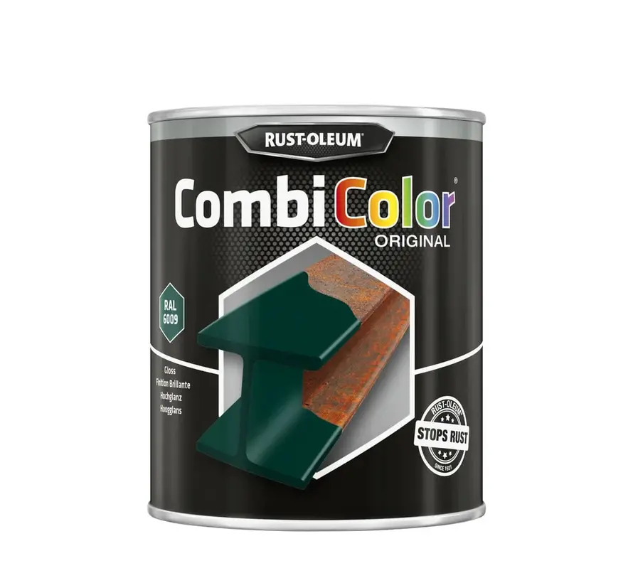 Rust-Oleum Combicolor 7339 Hoogglans Fir Groen RAL6009 - 250 ML