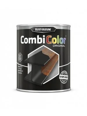 Combicolor 7319 Smeedijzer Zwart RAL9005 | 750 ML