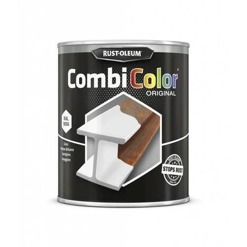 Combicolor 7315 Hoogglans Wit Aluminium RAL9006 | 250 ML