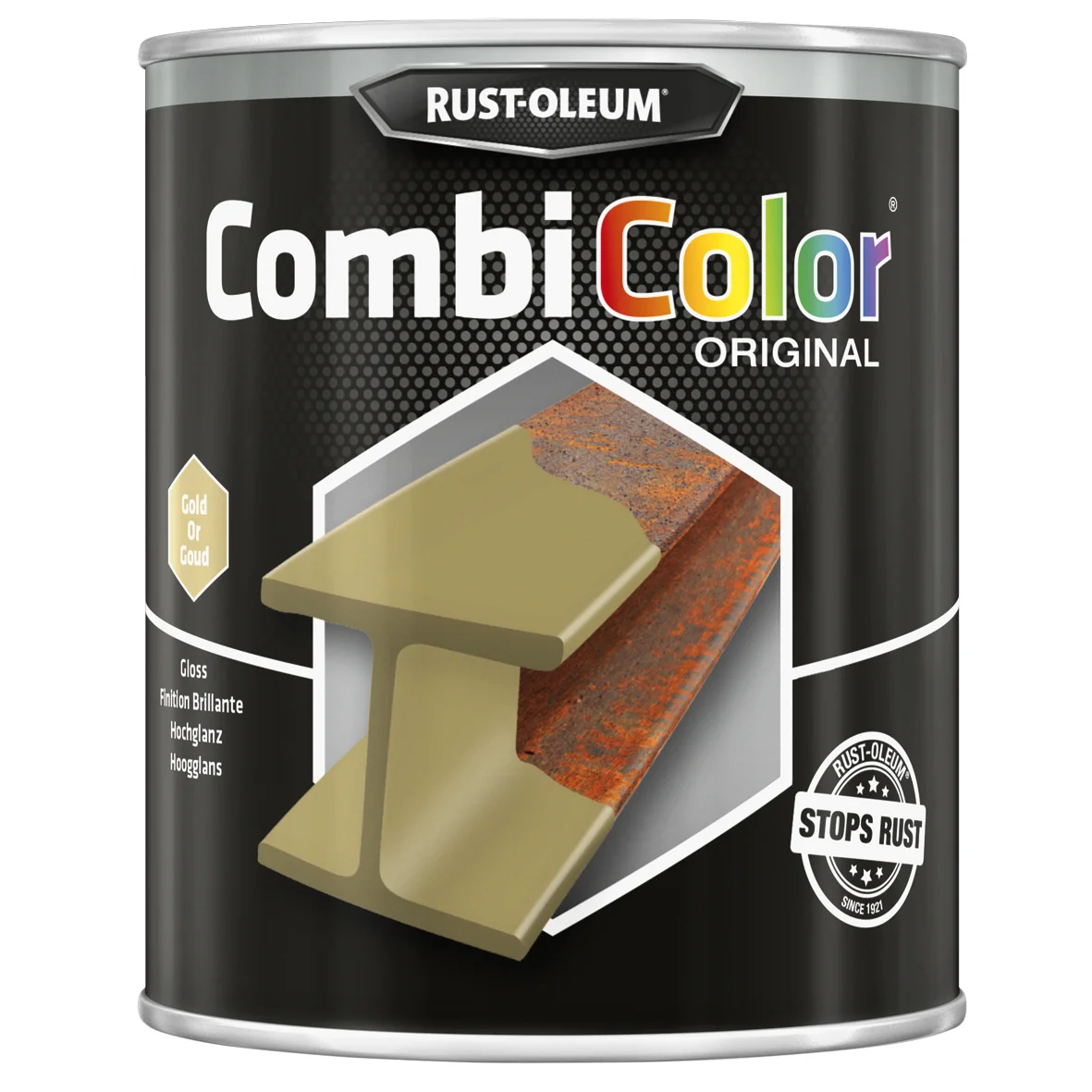 Rust-oleum Combicolor Hoogglans Goud 750 Ml