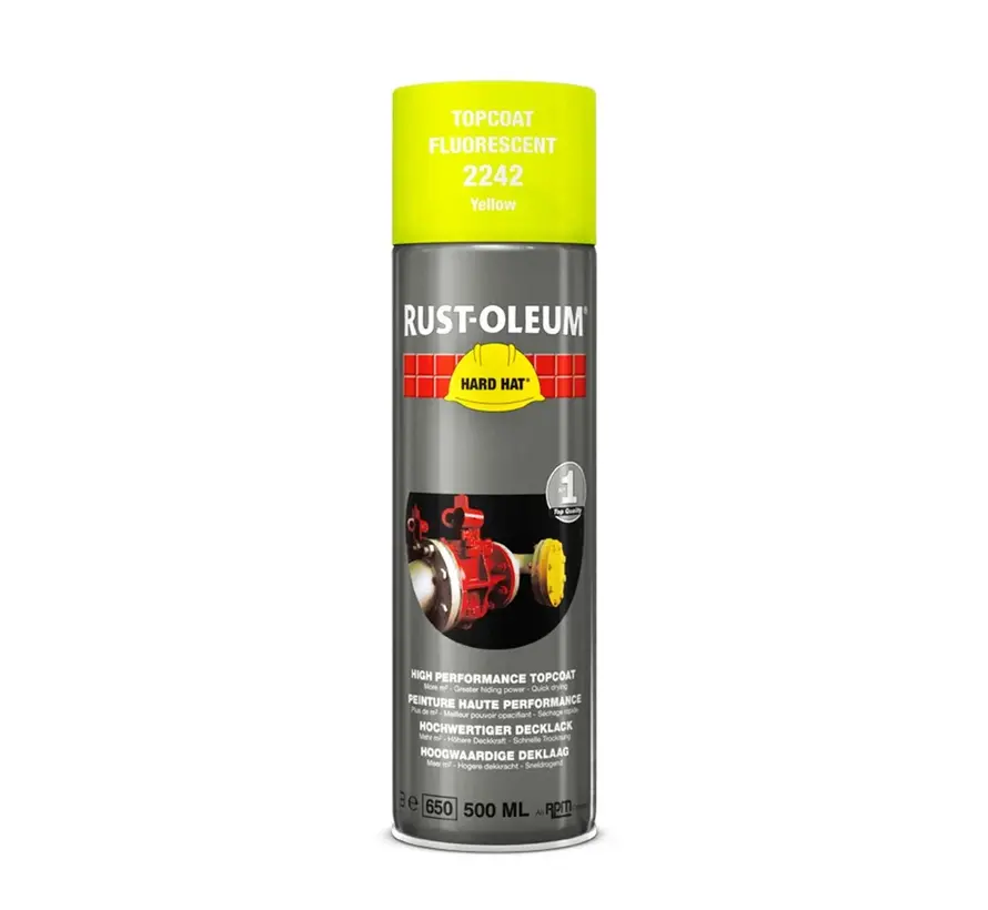 Rust-Oleum 2242 Fluor Geel - 500 ML