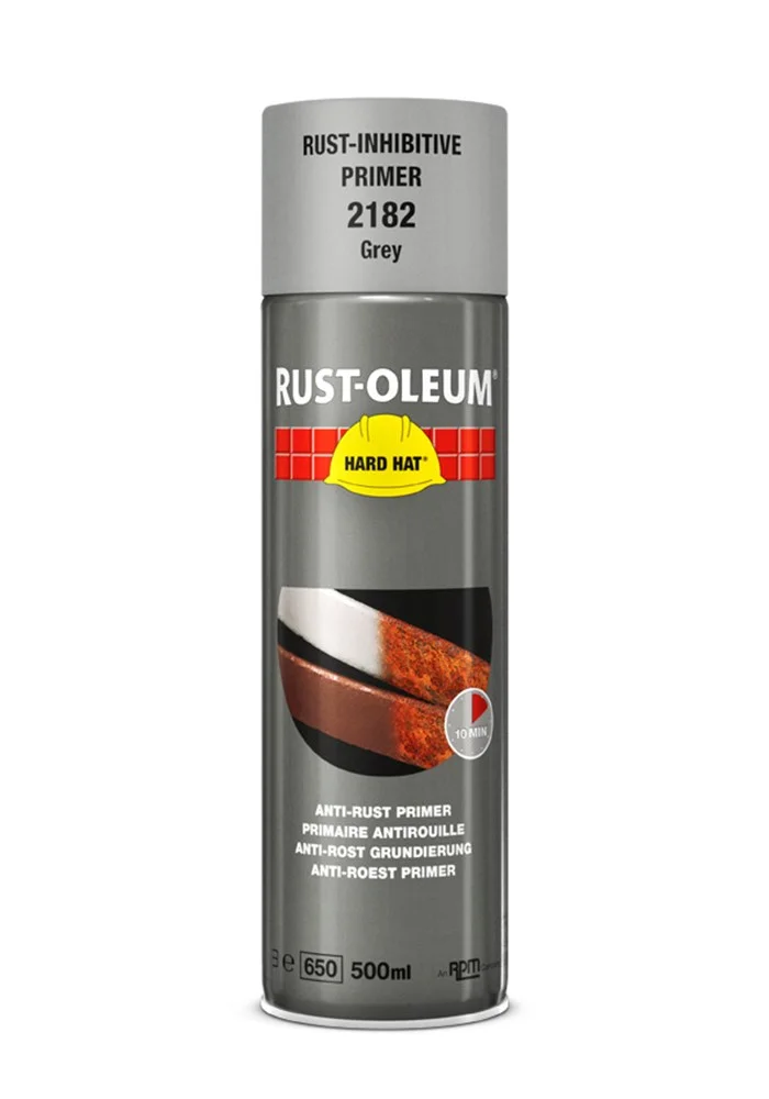 Rust-Oleum 2182 Hard Hat Roestwerende Grondlaag - Grijs - 500ml