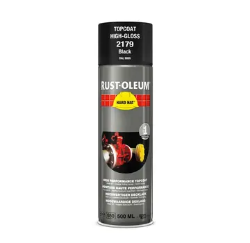 Rust-Oleum 2179 Hoogglans Zwart RAL9005