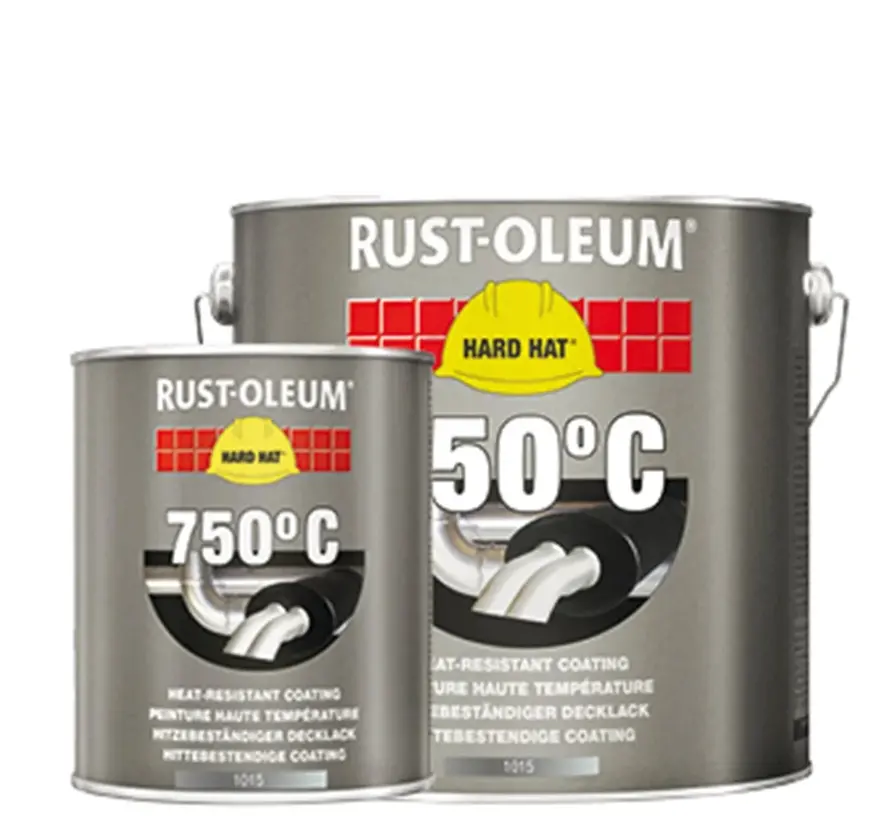 Rust-Oleum 1078 Hittebestendig Zwart - 750 ML