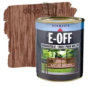 Hermadix E-Off Hardhout Olie Nature Brown