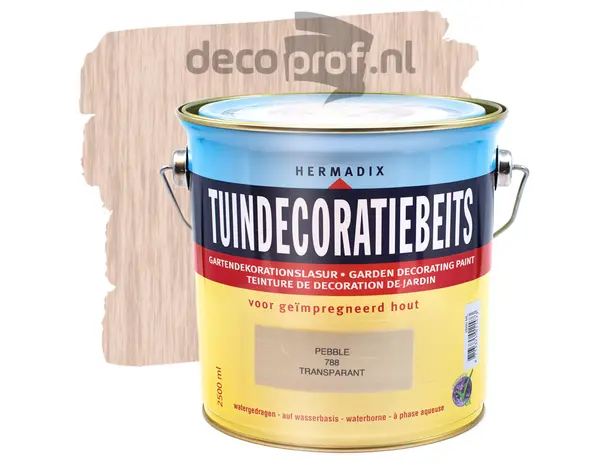 Hermadix Tuindecoratiebeits Transparant Pebble 788 Hermadix Tuindecoratiebeits Transparant Pebble 788