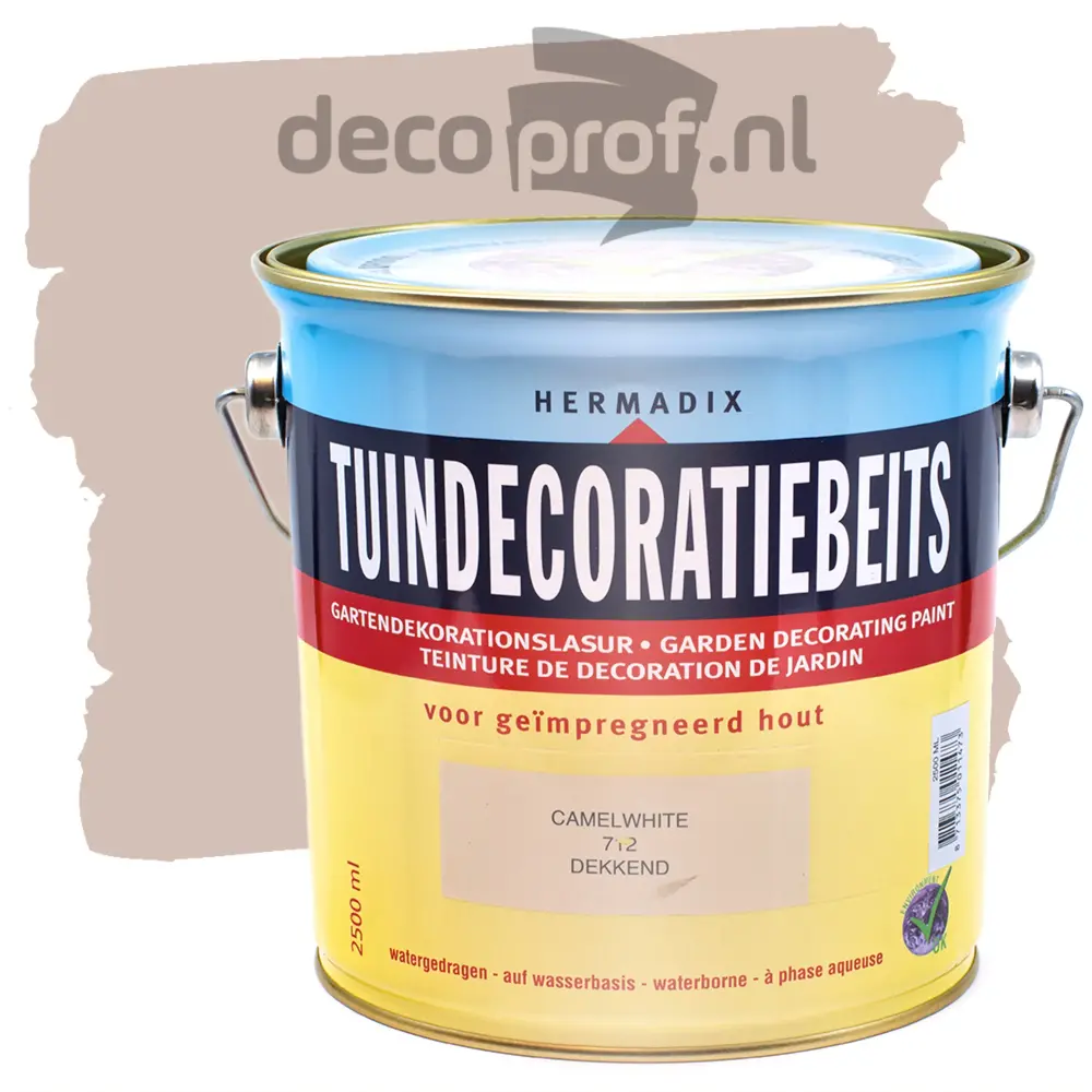 Hermadix Tuindecoratiebeits Dekkend Camel White 712 Hermadix Tuindecoratiebeits Dekkend Camel White 712