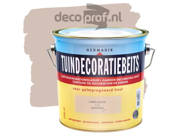 Hermadix Tuindecoratiebeits Dekkend Camel White 712 Hermadix Tuindecoratiebeits Dekkend Camel White 712