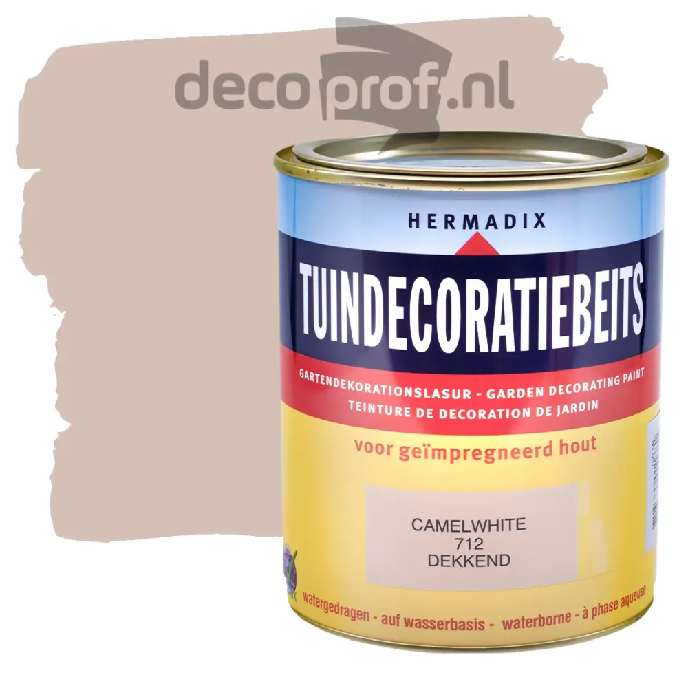 Hermadix Tuindecoratiebeits Dekkend Camel White 712 Hermadix Tuindecoratiebeits Dekkend Camel White 712