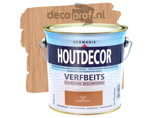 Hermadix Houtdecor Transparant Eiken 653 Hermadix Houtdecor Transparant Eiken 653