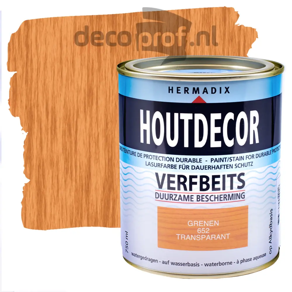 Hermadix Houtdecor Transparant Grenen 652