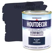 Hermadix Houtdecor Dekkend Blauw 627