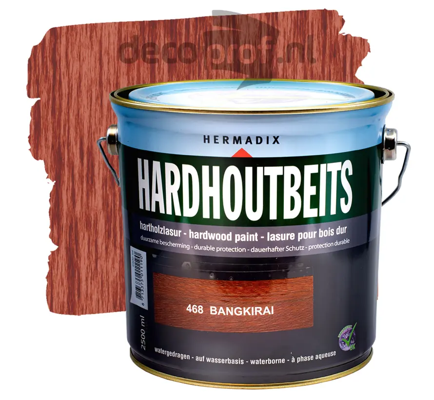 Hermadix Hardhoutbeits Bangkirai - 750 ML