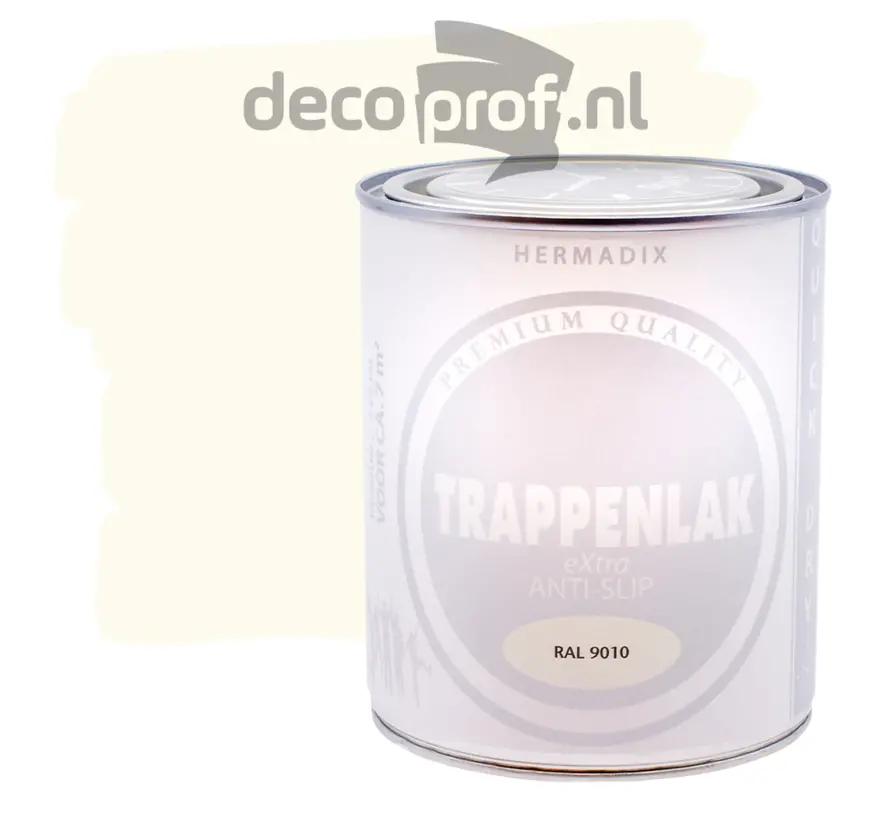 Hermadix Trappenlak Extra RAL9010 - 750 ML