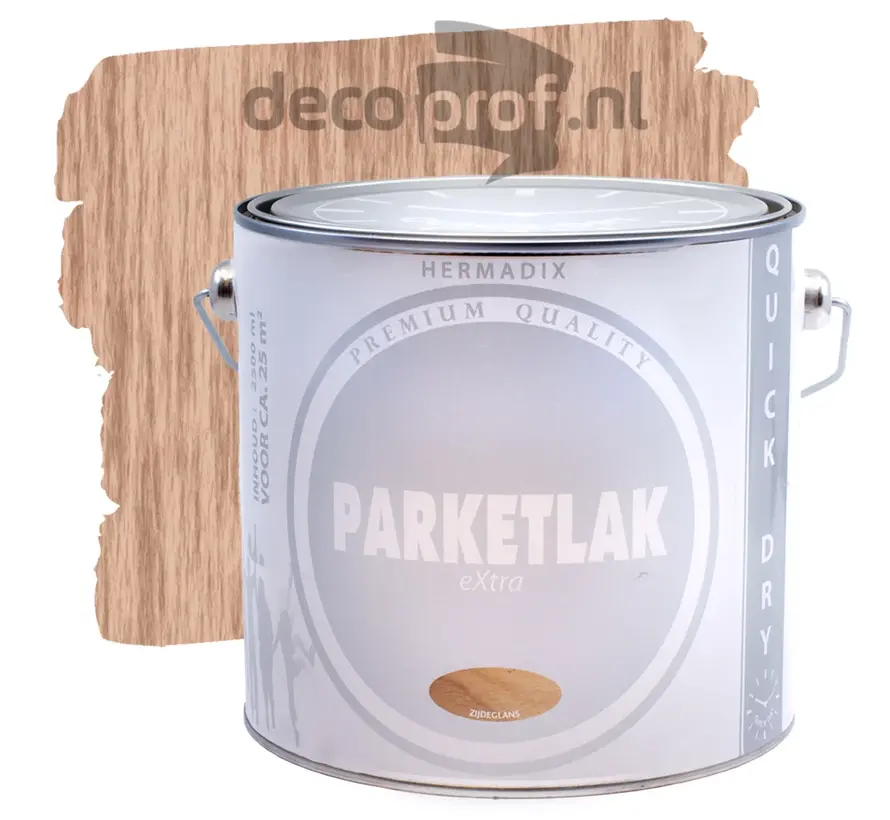 Hermadix Parketlak Extra Zijdeglans - 2,5 LTR