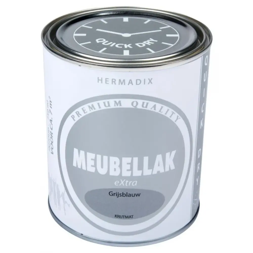 Hermadix Meubellak Extra Krijtmat Grijs Blauw Hermadix Meubellak Extra Krijtmat Grijs Blauw