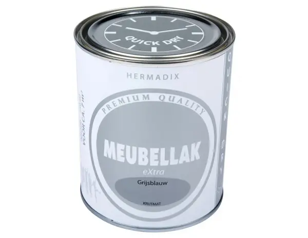 Hermadix Meubellak Extra Krijtmat Grijs Blauw Hermadix Meubellak Extra Krijtmat Grijs Blauw