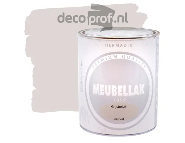 Hermadix Meubellak Extra Krijtmat Grijs Beige Hermadix Meubellak Extra Krijtmat Grijs Beige