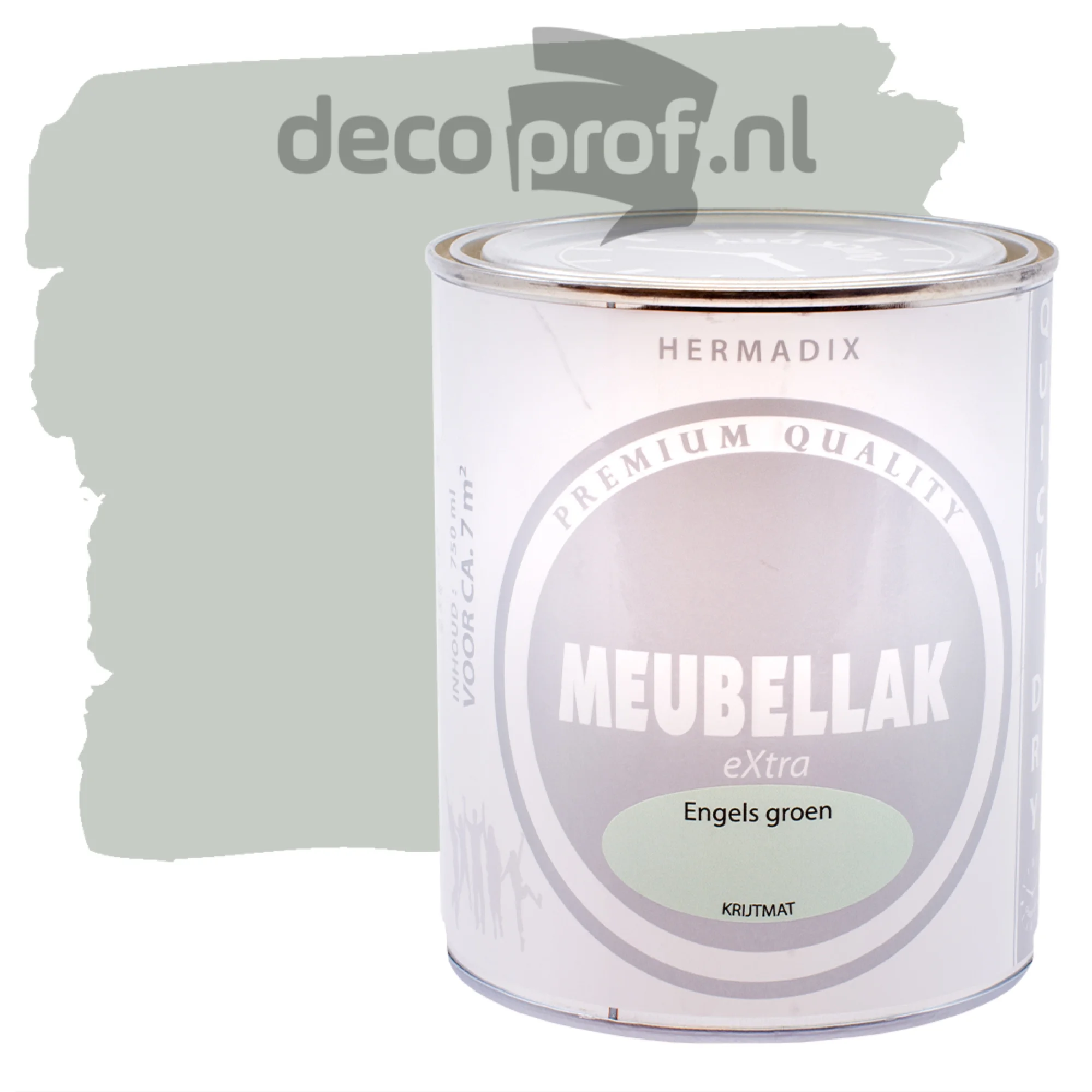 Meubellak Extra Krijtmat Engels Groen | 750 ML