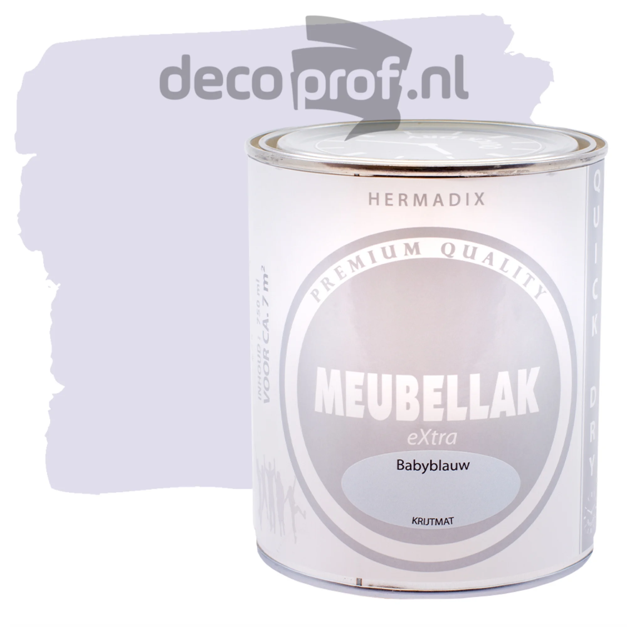 Meubellak Extra Krijtmat Baby Blauw | 750 ML