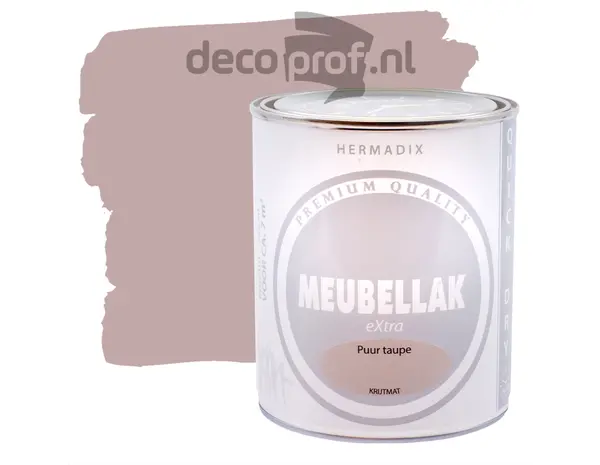 Hermadix Meubellak Extra Krijtmat Puur Taupe Hermadix Meubellak Extra Krijtmat Puur Taupe
