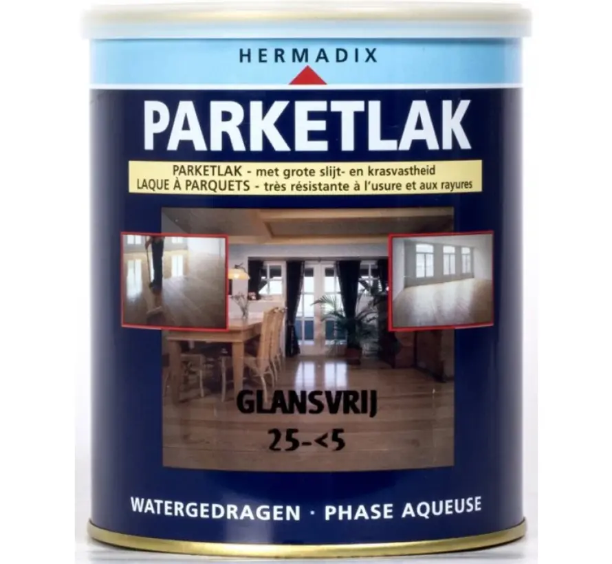 Hermadix Parketlak Glansvrij - 750 ML