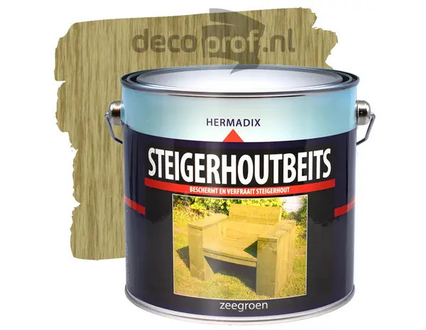 Hermadix Steigerhoutbeits Zeegroen Hermadix Steigerhoutbeits Zeegroen