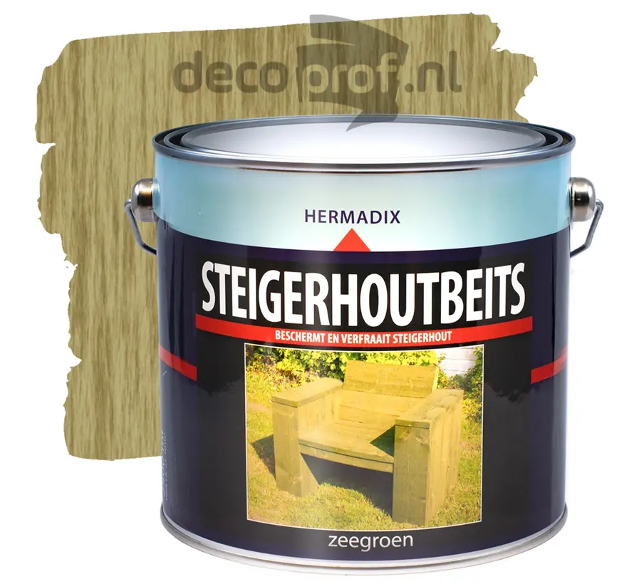 Hermadix Steigerhoutbeits Zeegroen - 750 ML