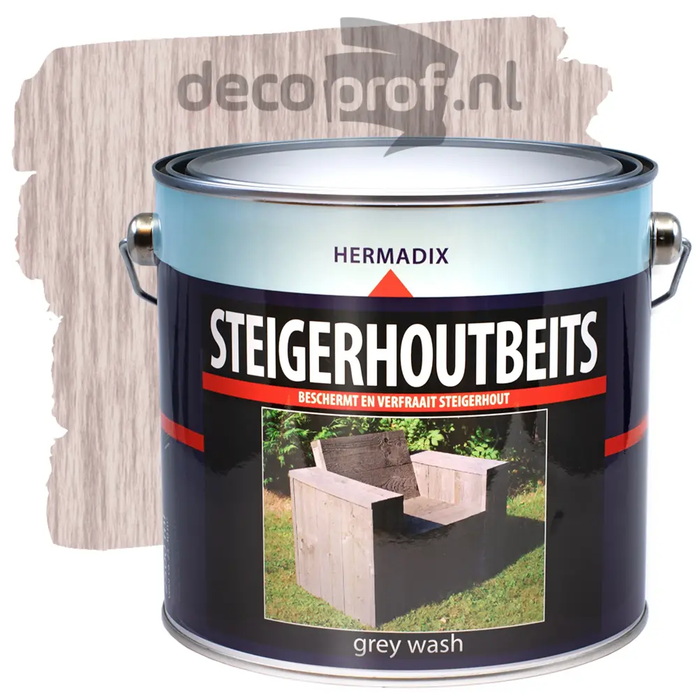 Hermadix Steigerhoutbeits Greywash Hermadix Steigerhoutbeits Greywash