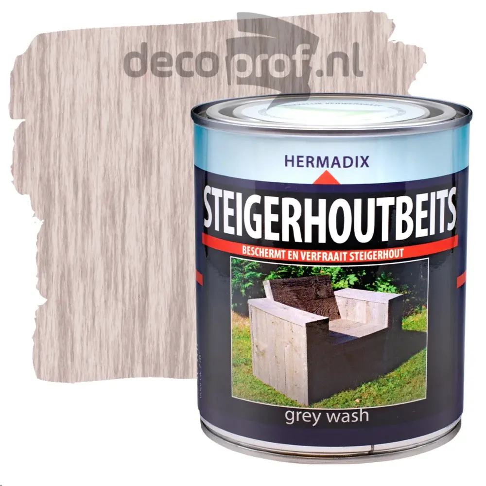 Hermadix Steigerhoutbeits Greywash Hermadix Steigerhoutbeits Greywash