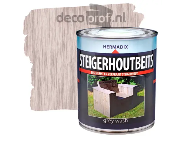 Hermadix Steigerhoutbeits Greywash Hermadix Steigerhoutbeits Greywash