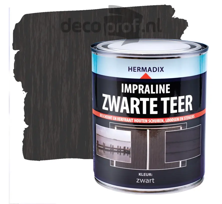 Hermadix Impraline Zwarte Teer - 750 ML